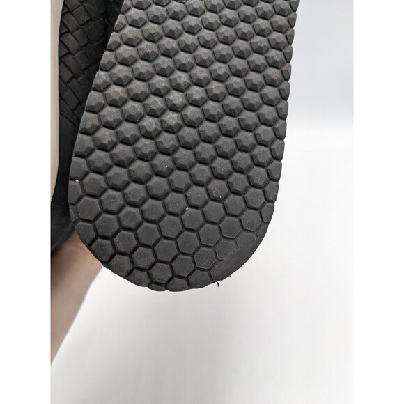 M GEMI The Cerchio Woven Leather Slip On Shoes Black Size 41 Italy Size 9.5 - Picture 7 of 10